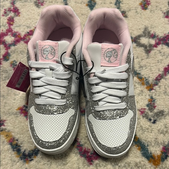 Barbie Glitter Sneakers with Pink Accents - Picture 2 of 5